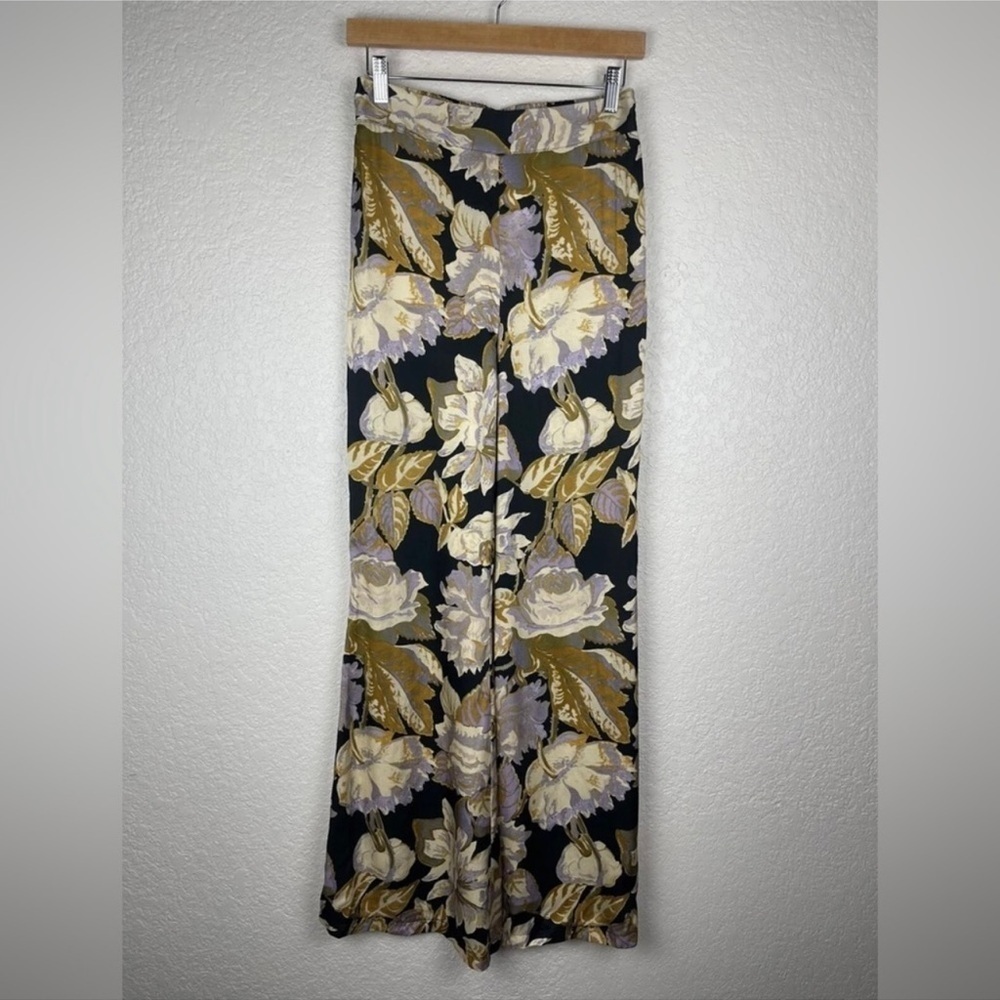 KAOS Floral Wide Leg Size Small Autumn Cottagecore Made in Italy‎ BoHo Festival